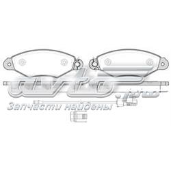 Pastillas de freno delanteras Renault Kangoo 1 KC0, KC1