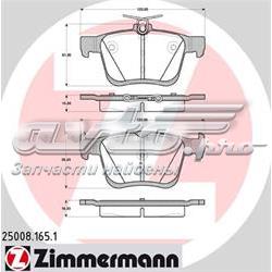 Comprar 250081651 Zimmermann Pastillas de freno traseras