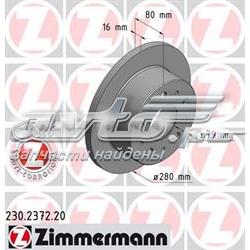 230237220 Zimmermann disco de freno trasero