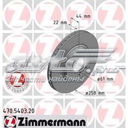 Disco de freno 470540320 Zimmermann