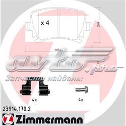 Comprar 239141702 Zimmermann Pastillas de freno traseras