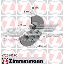 Comprar 470540000 Zimmermann Disco de freno trasero
