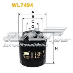 WL7494 WIX filtro de aceite