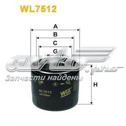 WL7512 WIX filtro de aceite