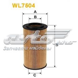Filtro de aceite WL7504 WIX