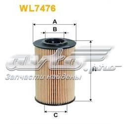 WL7476 WIX filtro de aceite