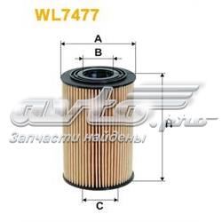 Filtro de aceite WL7477 WIX