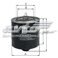Filtro de aceite motor Kolbenschmidt 50013156