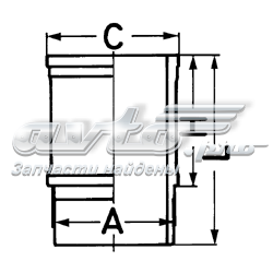 Camisa del cilindro 110991 Diesel Technic