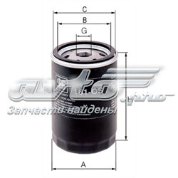 Filtro de aceite 60813675 Fiat/Alfa/Lancia