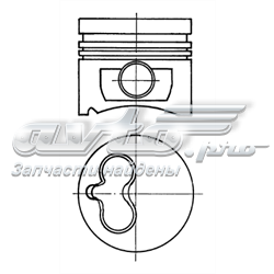 92006800 Kolbenschmidt pistón