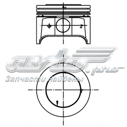 40032600 Kolbenschmidt pistón completo para 1 cilindro, std
