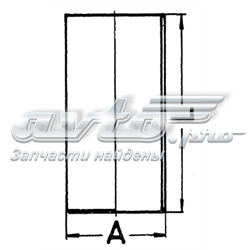 Camisa del cilindro LSX43232 Teikin