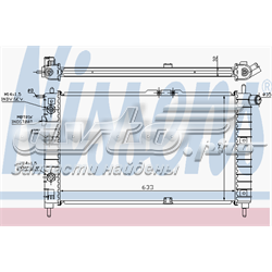 616521 Nissens Refrigeración del motor