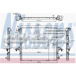 Comprar 65298 Nissens Radiador de auto