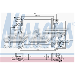 Intercooler 818360 VALEO