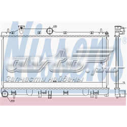 67724 Nissens radiador refrigeración del motor