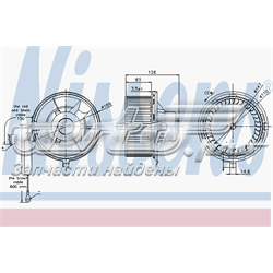 Ventilador de calefacción Nissens 87031 precio, desde 44,61 EUR