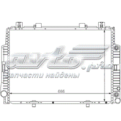 Radiador de água Mercedes 1405001003