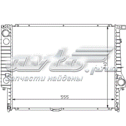 60619 Nissens radiador refrigeración del motor