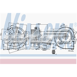 Comprar 87080 Nissens Motor de calefacción