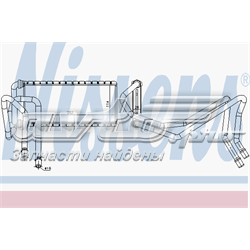 Radiador de calefacción 73002 Nissens