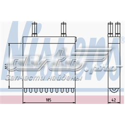 Radiador de calefacción 73626 Nissens