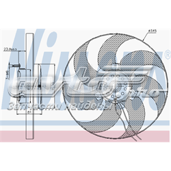 Comprar 85676 Nissens Ventilador del motor