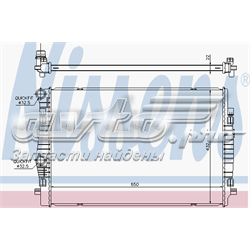 65304 Nissens Refrigeración del motor