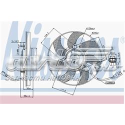 Ventilador de refrigeración completo derecho (motor y hélice) Nissens 85680 precio, desde 50,91 EUR