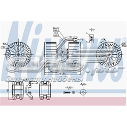 Comprar 87115 Nissens Motor de calefacción