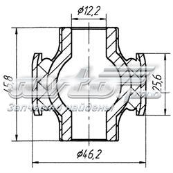 02-04 Metgum silentblock de suspensión delantero inferior