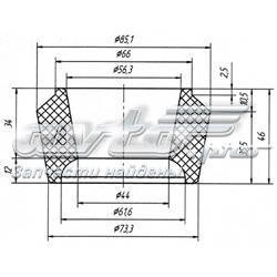 11-14 Metgum silentblock apoyo cabina