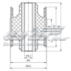 Silentblock suspension STC T458144