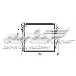 TOA2478 AVA radiador refrigeración del motor