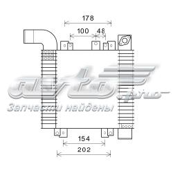 Intercooler HY4359 AVA