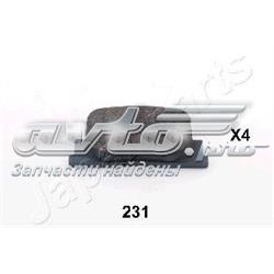 Comprar PP231AF Japan Parts Pastillas de freno traseras