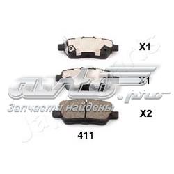 PP411AF Japan Parts pastillas de freno traseras