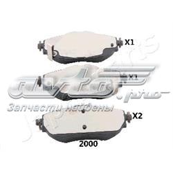 Comprar PA2000AF Japan Parts Pastillas delanteras de freno