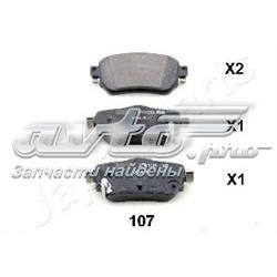 PP-107AF Japan Parts pastillas de freno traseras