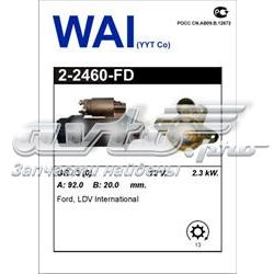 22460FD WAI motor de arranque