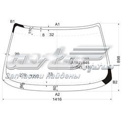 Parabrisas GS0016D11 XYG