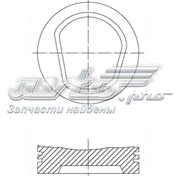 PN51070 Autowelt pistón completo para 1 cilindro, std