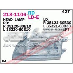 218-1106L-LD-E Depo/Loro faro izquierdo