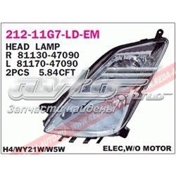 Precio del repuesto Faro delantero derecho Prius  hatchback