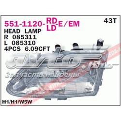 Luz frontal Renault Laguna I (B56, 556)