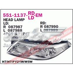 5511137RLDEM Depo/Loro/Abakus Luz derecha