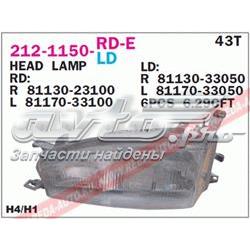 Faro izquierdo para Toyota Camry V10