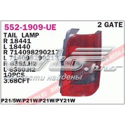Piloto trasero izquierdo Depo/Loro/Abakus 5521909LUE precio, desde 35,20 EUR