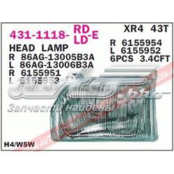 4311118RLDE Depo/Loro/Abakus Luz derecha